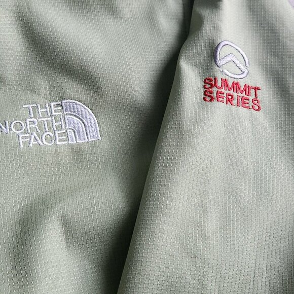 North Face Summit Series Windproof Soft Shell Jacket Jacket Mint Green Size M - Picture 13 of 16